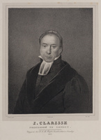 PP 0266b
<br/>
Portret van Johannes Clarisse
<br/>
<em>Last, Carel Christiaan Antony (1808-1876)</em>